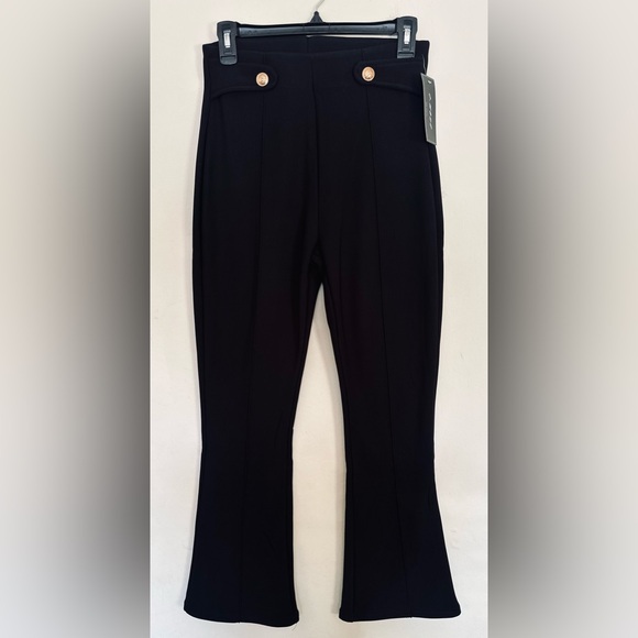C-Mode Pants - C-Mode Black Flared Pants Leggings Women’s Sz Medium Warm Inside